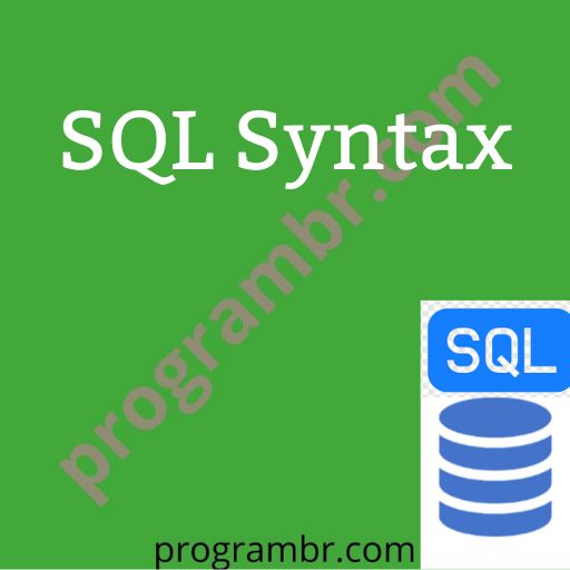 SQL Syntax