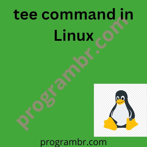 tee command in Linux