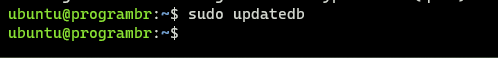 sudo updatedb command in linux