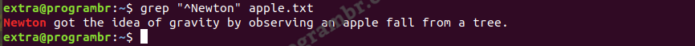 grep command in Linux