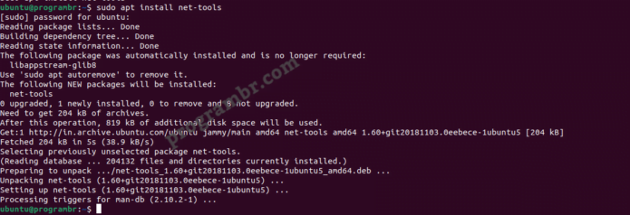 netstat install net tools-command-in-linux