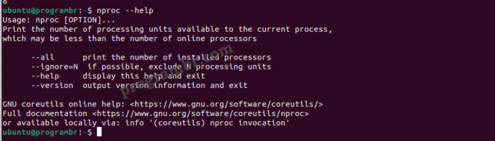 nproc-help-command-in-linux