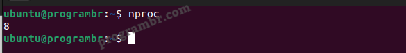 nproc-command-in-linux
