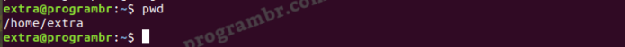 pwd command in Linux with examples
